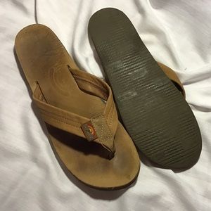 Tan Rainbow Sandals